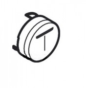 Кнопка для термостата Hansgrohe коллекция Shower Select белый 92576450