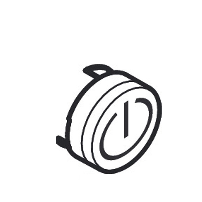 Кнопка для термостата Hansgrohe коллекция Shower Select белый 92579450