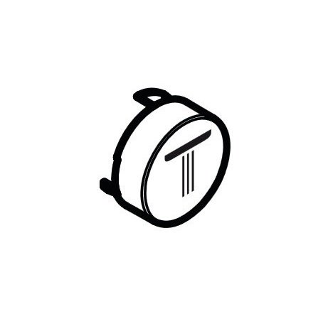 Кнопка для термостата Hansgrohe колекція Shower Select чорний 92572610