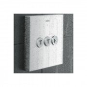 Кнопка для термостата Hansgrohe колекція Shower Select білий 92574450
