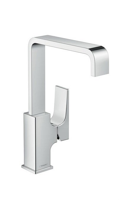 Змішувач для раковини одноважеля високий Hansgrohe колекція Metropol хром 32511000