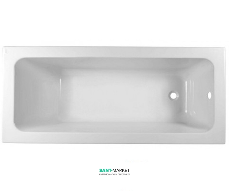 Ванна акрилова прямокутна Kolo колекція Modo 160х70х45 з покриттям AntiSlide XWP1160101