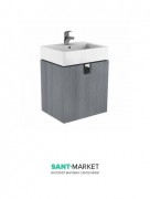 Тумба под раковину Kolo Twins 60 серебряный графит 89499000