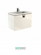 Тумба під раковину Kolo Twins 80 з одним ящиком білий глянець 89550000