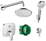 Набор скрытого монтажа Hansgrohe Talis E хром 71745222