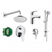 Набір прихованого монтажу Hansgrohe Focus хром 31945111