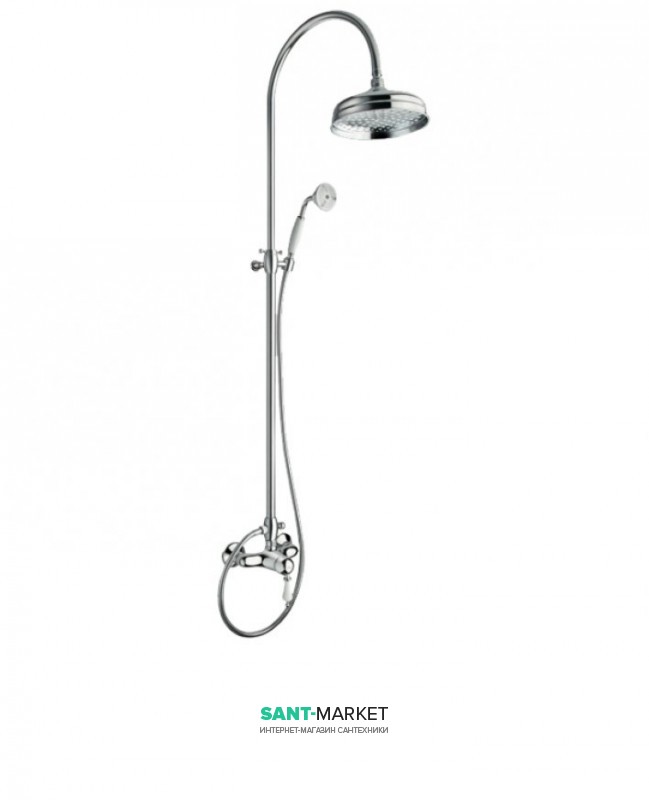 Душова система RESP CAESAR з ручним душем хром 150.378.313 CR
