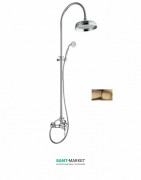 Душевая система RESP CAESAR с ручным душем бронза 151.378.313 BR