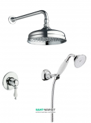 Комплект душевой системы RESP CAESAR скрытого монтажа хром 150.378.211 CR