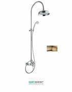Душевая система RESP CAESAR с ручным душем бронза 151.378.313 BR