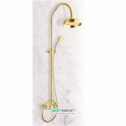 Душевая система RESP CAESAR с ручным душем золото 152.378.313 ORO