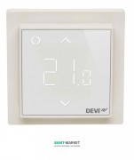 Терморегулятор для теплої підлоги Devi DEVIreg Smart білий 140F1141