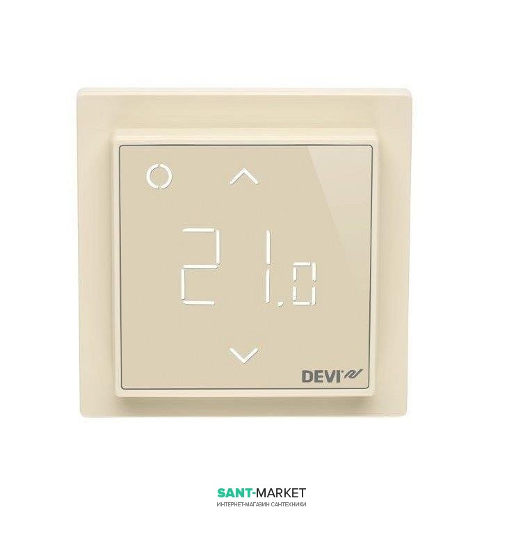 Терморегулятор для теплого пола Devi DEVIreg Smart слоновая кость 140F1142