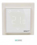 Терморегулятор для теплого пола Devi DEVIreg Smart белый 140F1141