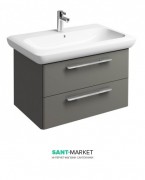 Тумба під раковину Kolo Life 70 сірий глянець 89468000