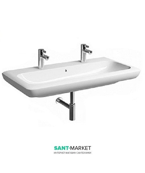 Раковина для ванної на тумбу Kolo Life 100 з покриттям Reflex біла M21510900