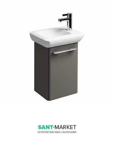 Тумба под раковину Kolo Life 30 серый глянец 89463000