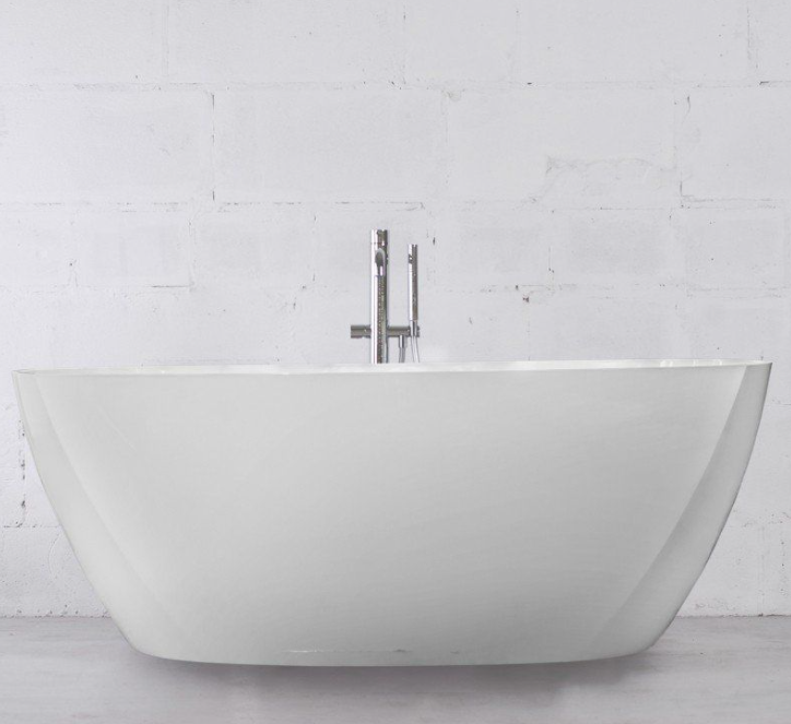 Ванна мраморная отдельностоящая Буль-Буль Albert 175х77х64 белая 10175001