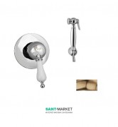 Набор для гигиенического душа RESP CAESAR скрытого монтажа бронза 151.378.210 BR