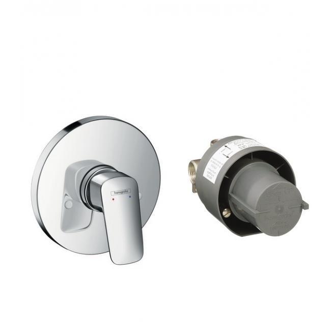 Смеситель для душа встраиваемый Hansgrohe коллекция Logis хром 71666000