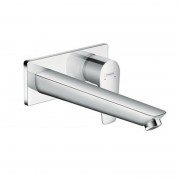 Смеситель для раковины однорычажный настенный скрытый Hansgrohe коллекция Talis E хром 71734000