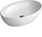 Раковина для ванной накладная GSI Pura белый 8842 11