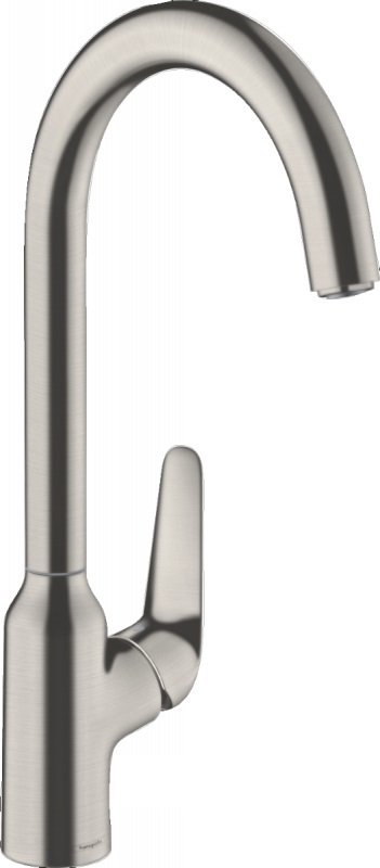 Смеситель для кухни однорычажный Hansgrohe коллекция M42 нержавеющая сталь 71802800