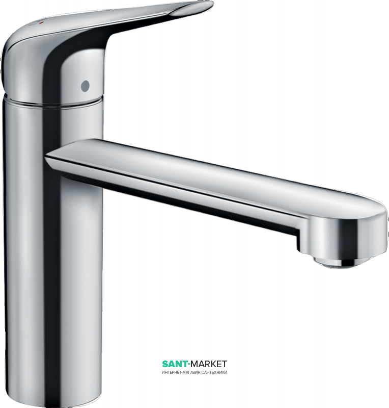 Смеситель для кухни однорычажный Hansgrohe коллекция M42 хром 71804000