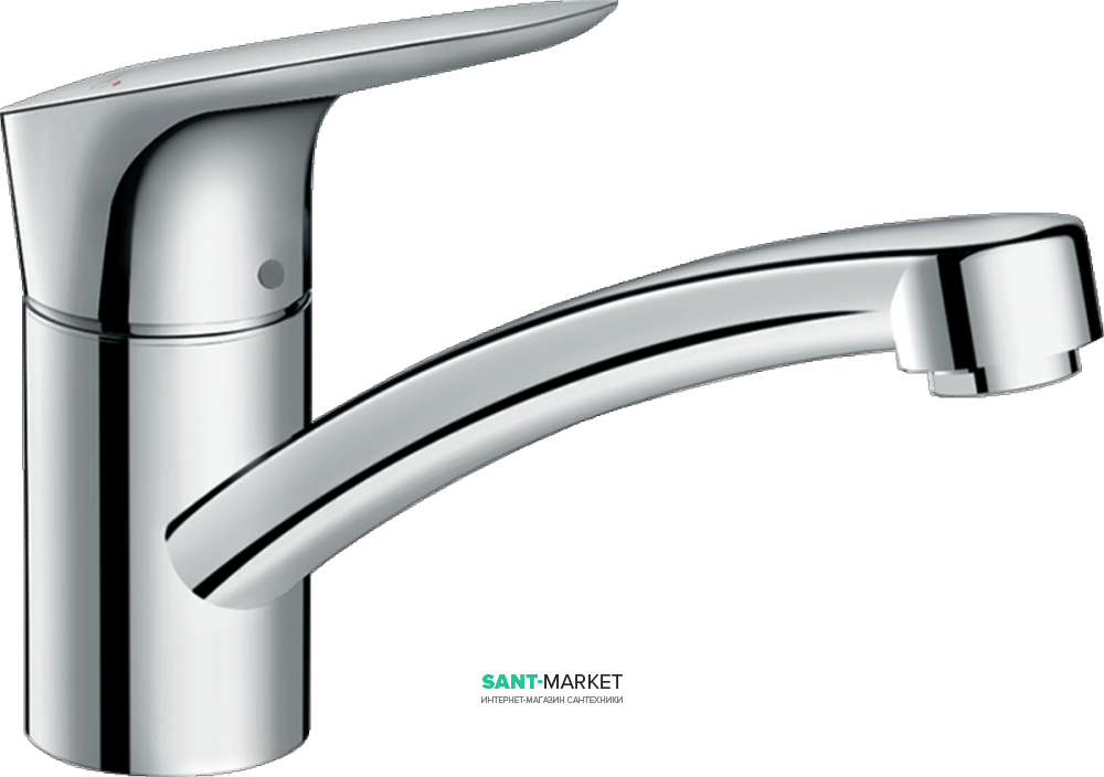 Змішувач для кухні одноважільний Hansgrohe колекція Logis хром 71831000