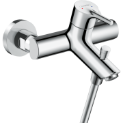 Смеситель для ванны настенный однорычажый Hansgrohe коллекция Talis S хром 72401000