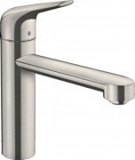 Смеситель для кухни однорычажный Hansgrohe коллекция M42 нержавеющая сталь 71806800