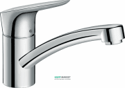 Смеситель для кухни однорычажный Hansgrohe коллекция Logis хром 71831000
