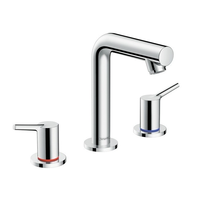 Змішувач для раковини Двохважеля прихований Hansgrohe колекція Talis S хром 72130000