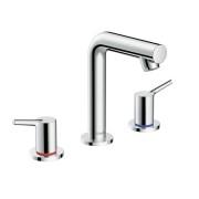 Змішувач для раковини Двохважеля прихований Hansgrohe колекція Talis S хром 72130000