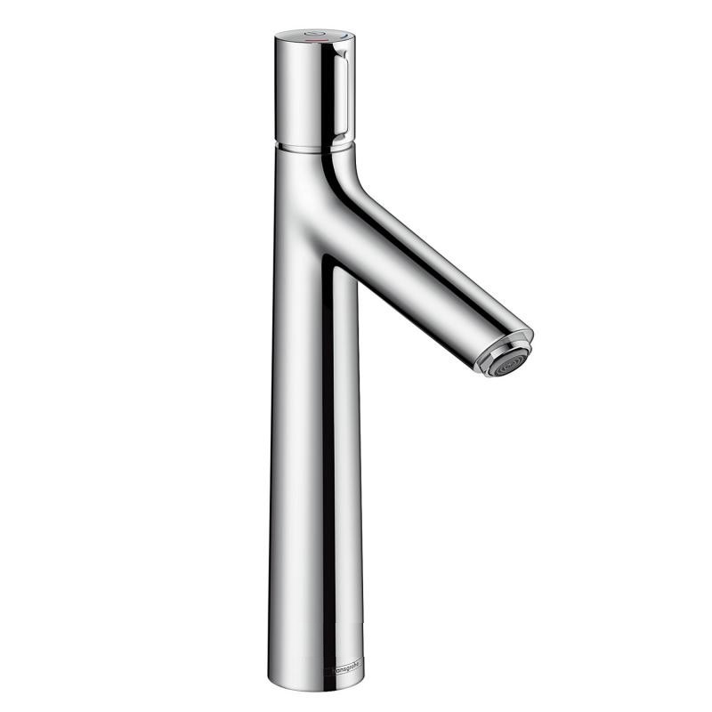 Змішувач для раковини одновентільний високий Hansgrohe колекція Talis S хром 72044000
