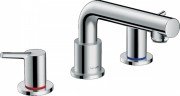 Смеситель двухрычажный на борт ванны Hansgrohe коллекция Talis S хром 72415000