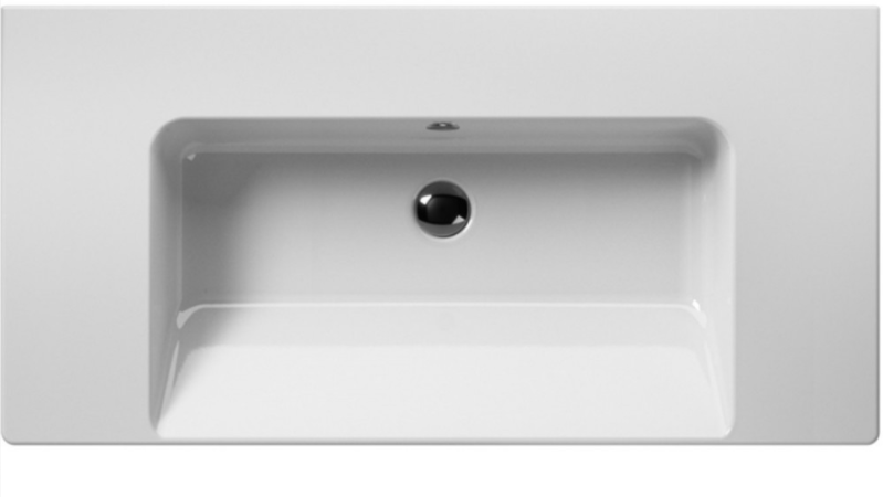 Раковина для ванной подвесная GSI Norm 100 белая 8623 1 11