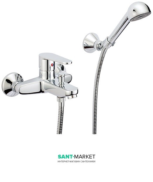 Змішувач для ванни RESP Volo з ручним душем хром 40.311