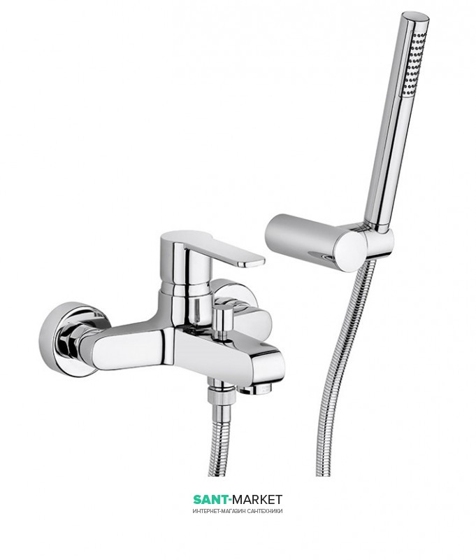 Змішувач для ванни RESP EOLO з ручним душем хром 121.352 / А