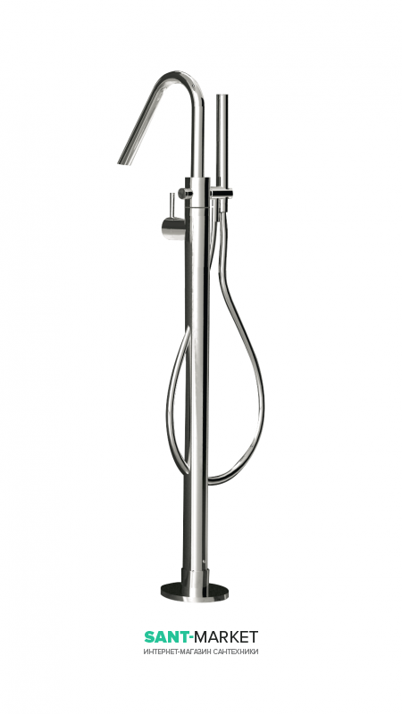 Смеситель однорычажный напольный (отдельностоящий) RESP ZIPPO хром 30.309