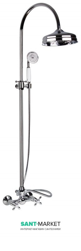 Душова система RESP TIBERIUS хром 140.018 СR RESIN