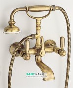 Смеситель для ванны RESP LONDON с ручным душем бронза 129.010 BR
