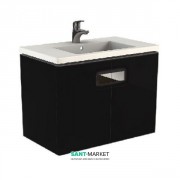 Тумба під раковину Kolo Twins чорна матова 89549000