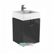 Тумба под раковину Kolo Twins черный матовый 89485000