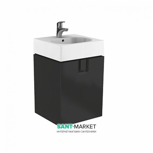 Тумба под раковину Kolo Twins черный матовый 89488000