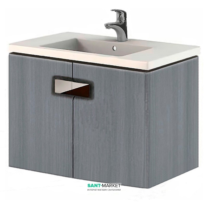 Тумба под раковину Kolo Twins серебряный графит 89548000