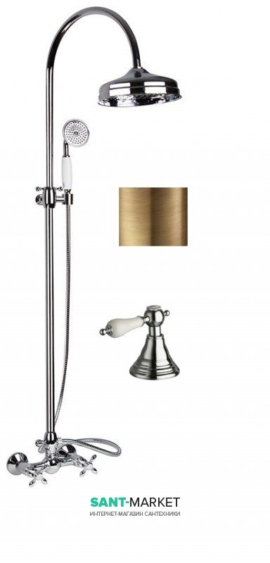 Душова колона RESP DARAH бронза 165.018 / C / 101 BR RESIN