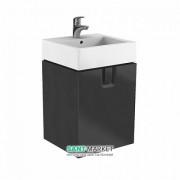 Тумба под раковину Kolo Twins черный матовый 89485000