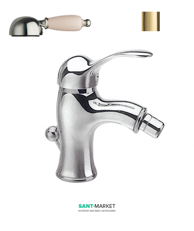 Смеситель для биде RESP OTELLO золото 344.372.352/A ORO