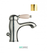 Смеситель для раковины двухвентильный RESP OTELLO золото 344.378.352/A ORO